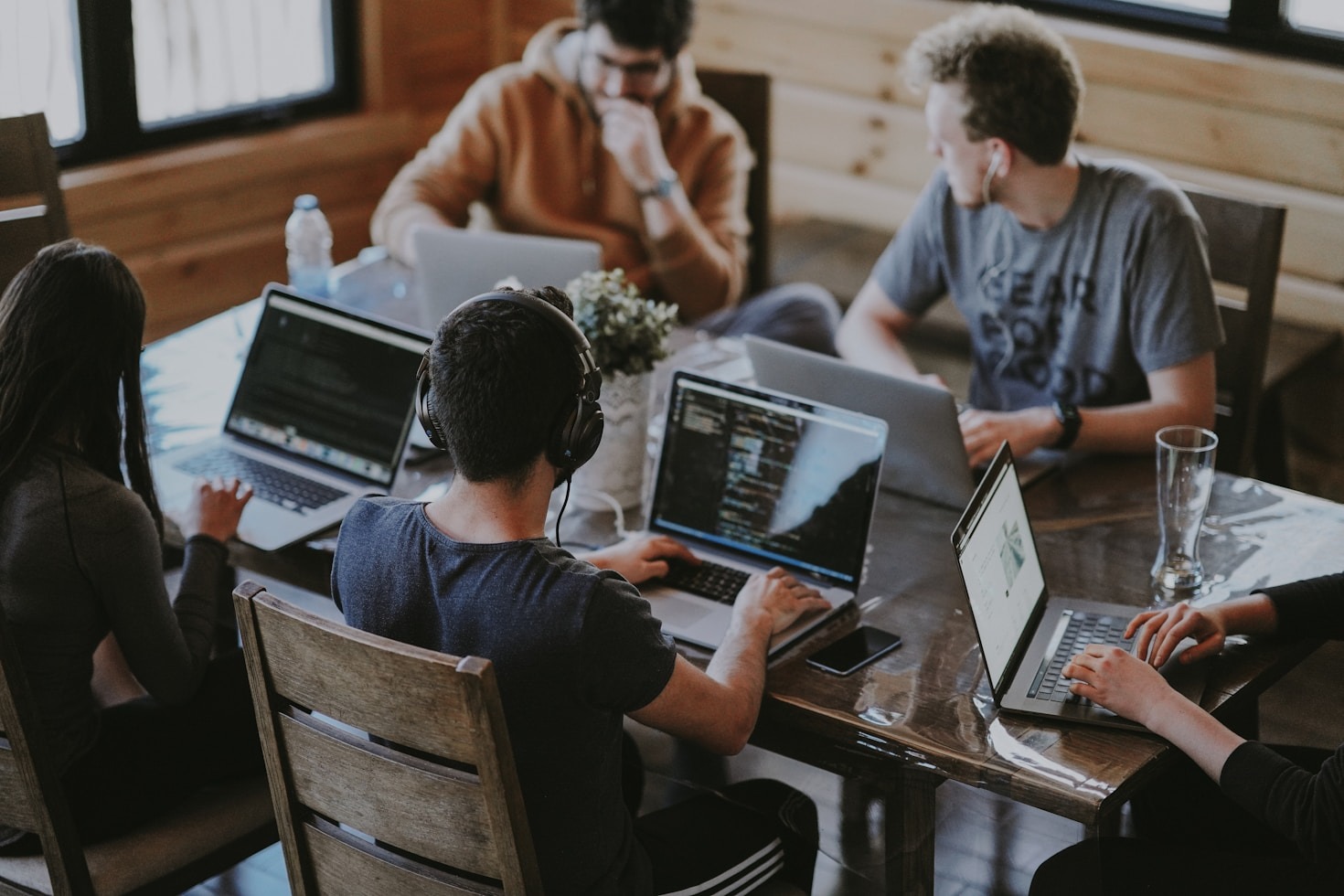 Team bei IT- und Softwareberatung